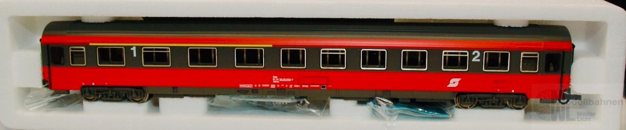 Roco 44645 - Roco - Eurofima Wagen ÖBB EC-rot Abmz H0/GL